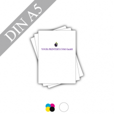 Flyer | 90g Bilderdruckpapier weiss | DIN A5 | 4/0-farbig